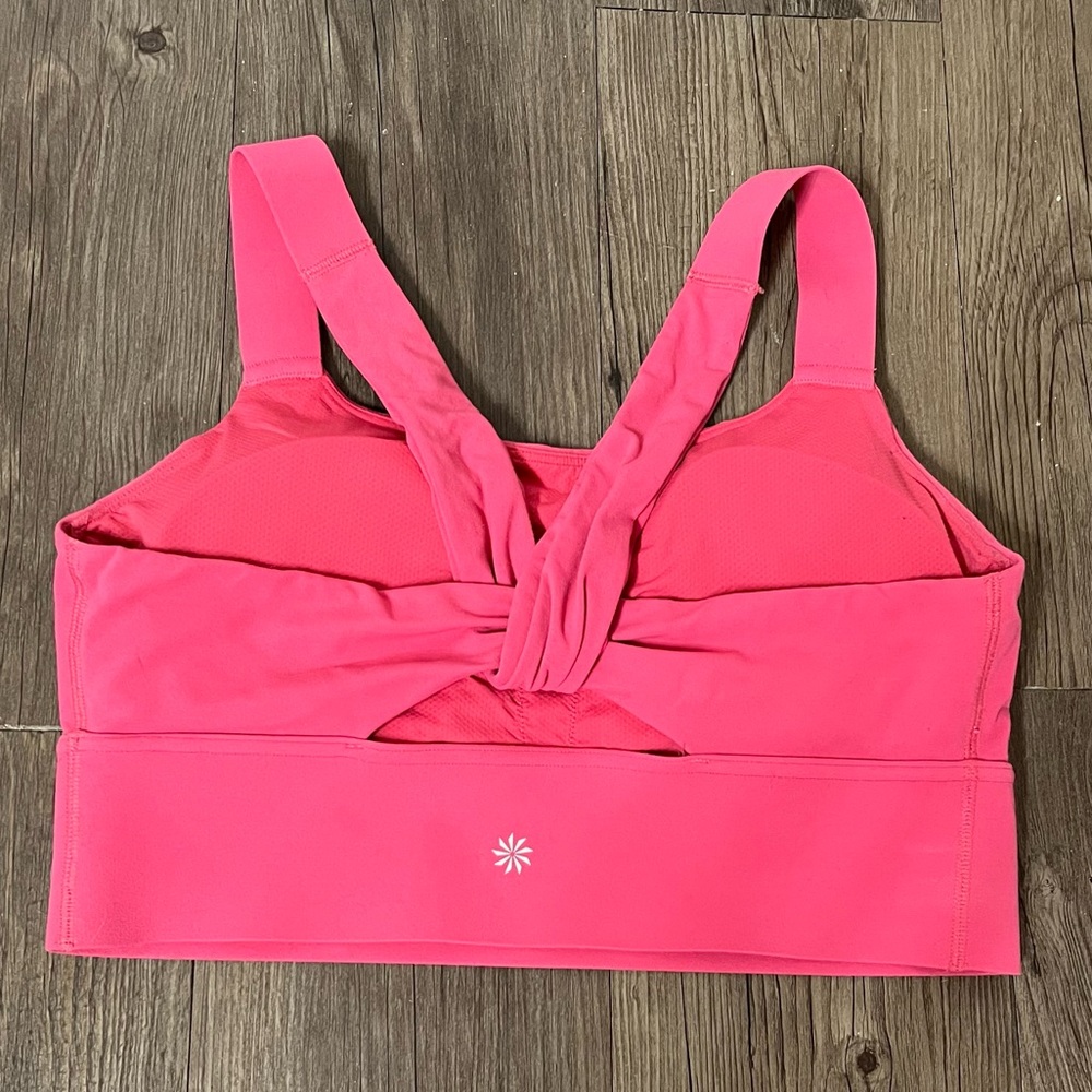 Athleta Twist Back Sports Bra